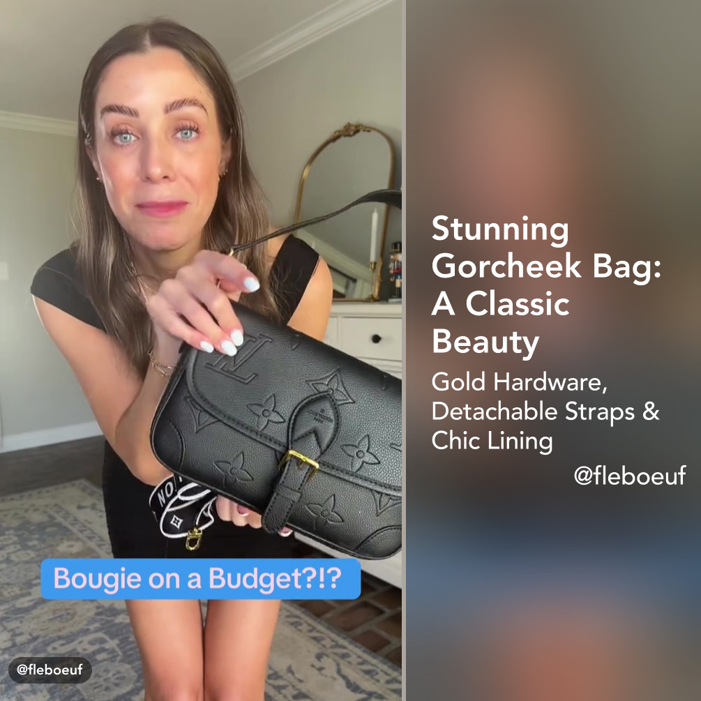 Designer Monogram  Empreinte Monogram Leather Black Diane Black-bag - Gorchic - $124.99