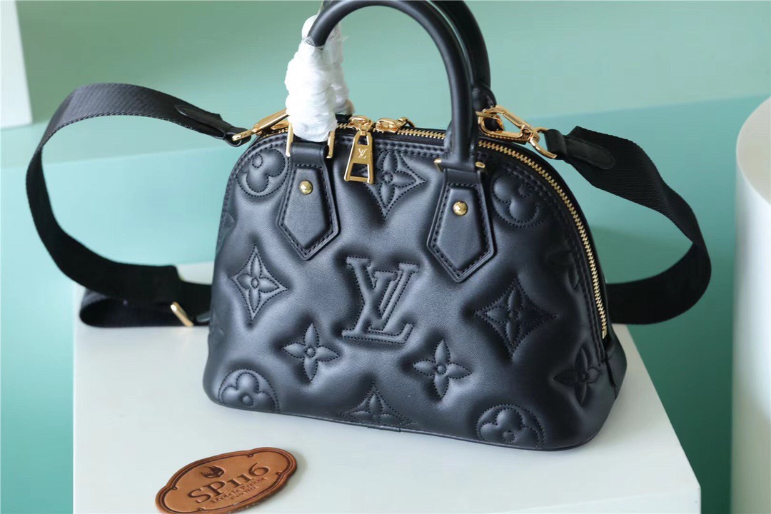 Designer Monogram Alma BB Handbag - Bag - Gorchic - $146.99