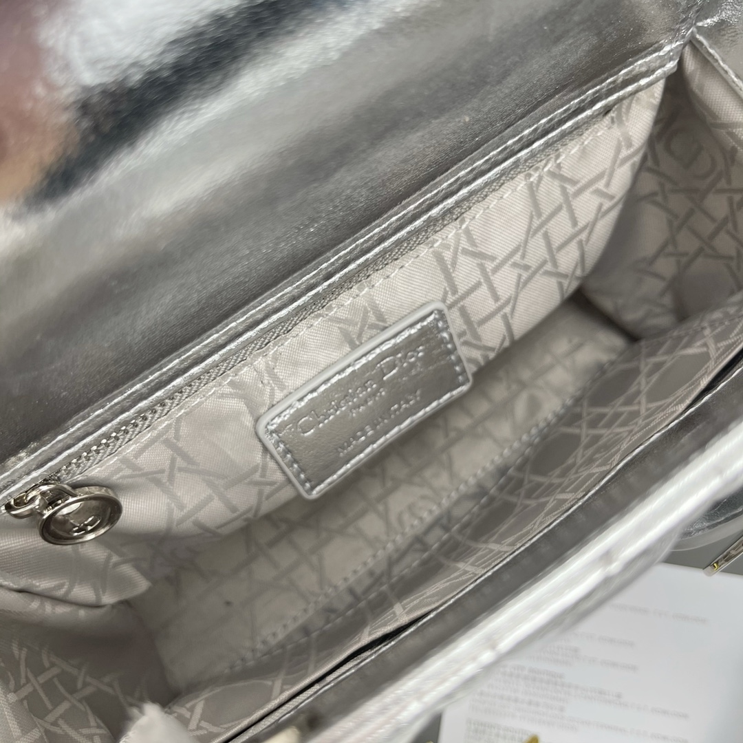 D Inspired Small Lady D Inspired Bag Cannage Calfskin - Bag - Gorchic - $167.99