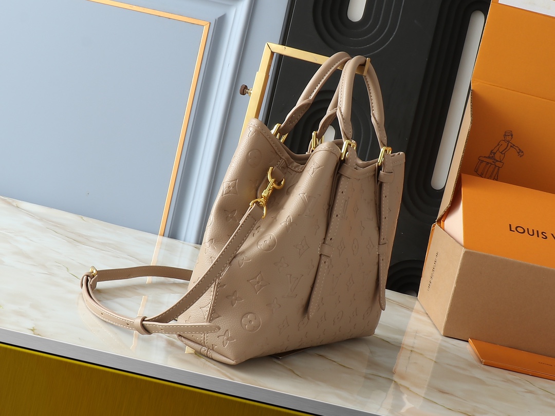 Designer Monogram Babylone Tote PM - Grey Bag - Gorchic - $121.99