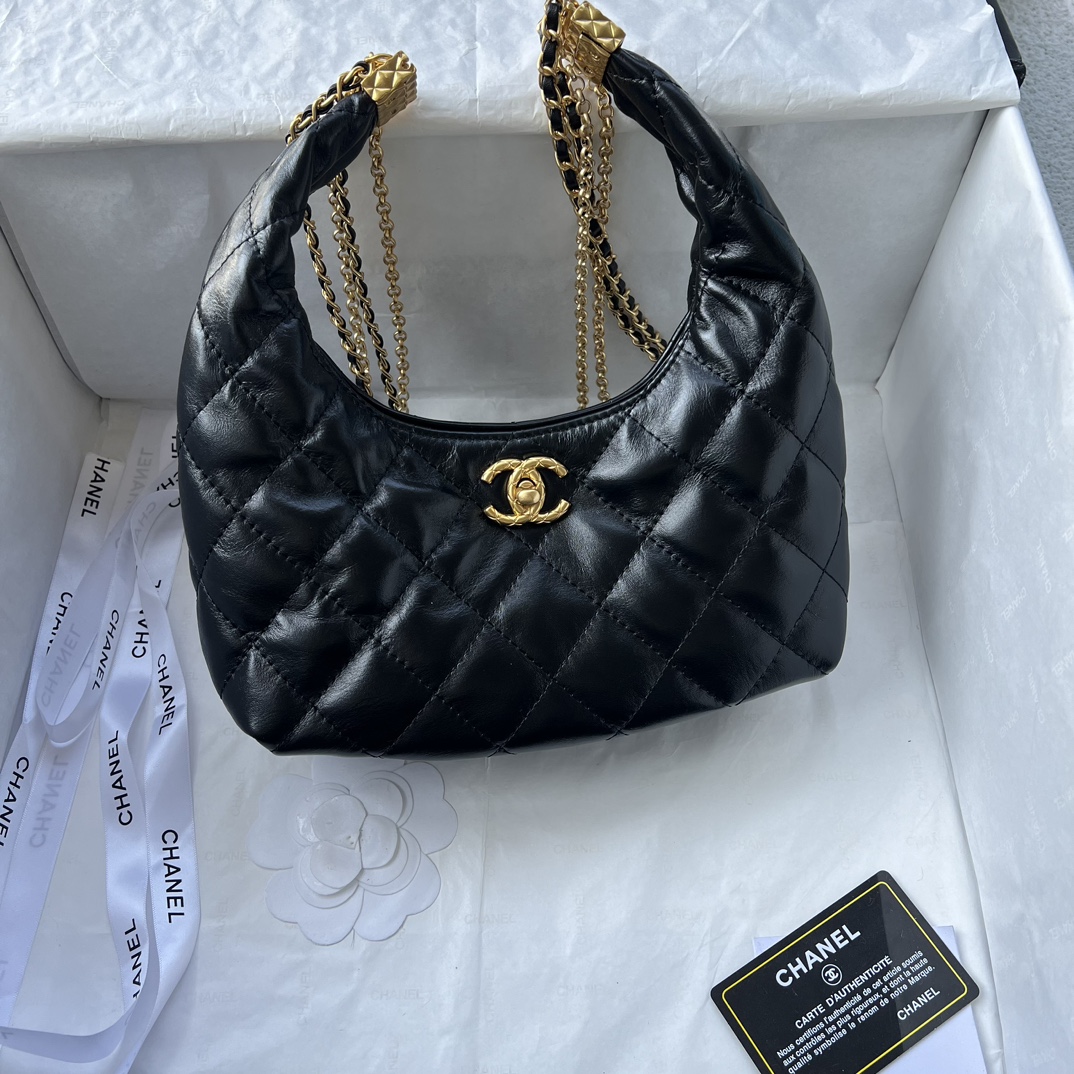 CC Inspired Small Hobo Bag - Gorchic - $129.99