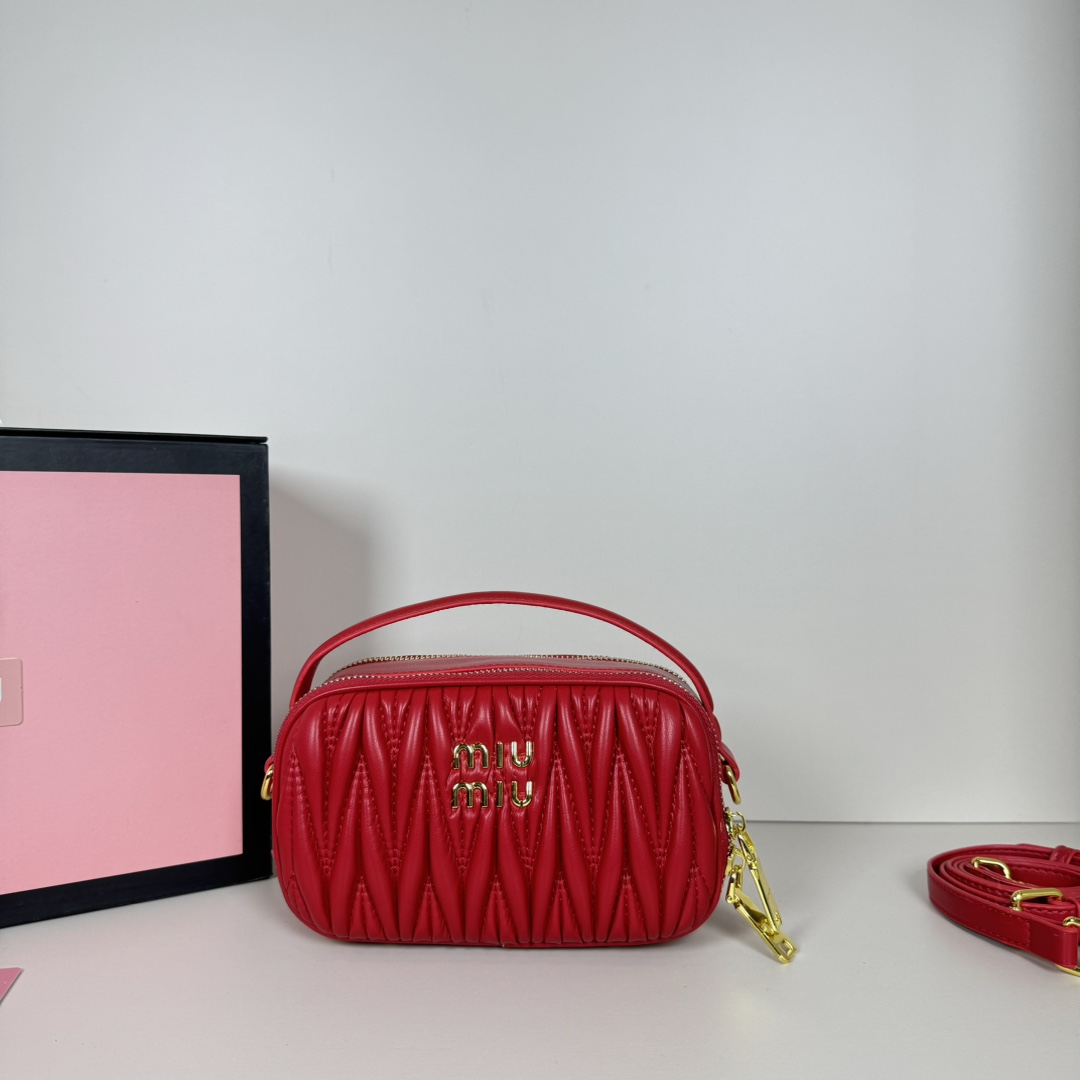 MU Logo Patch Zipped Clutch Bag - Gorchic - $100.99