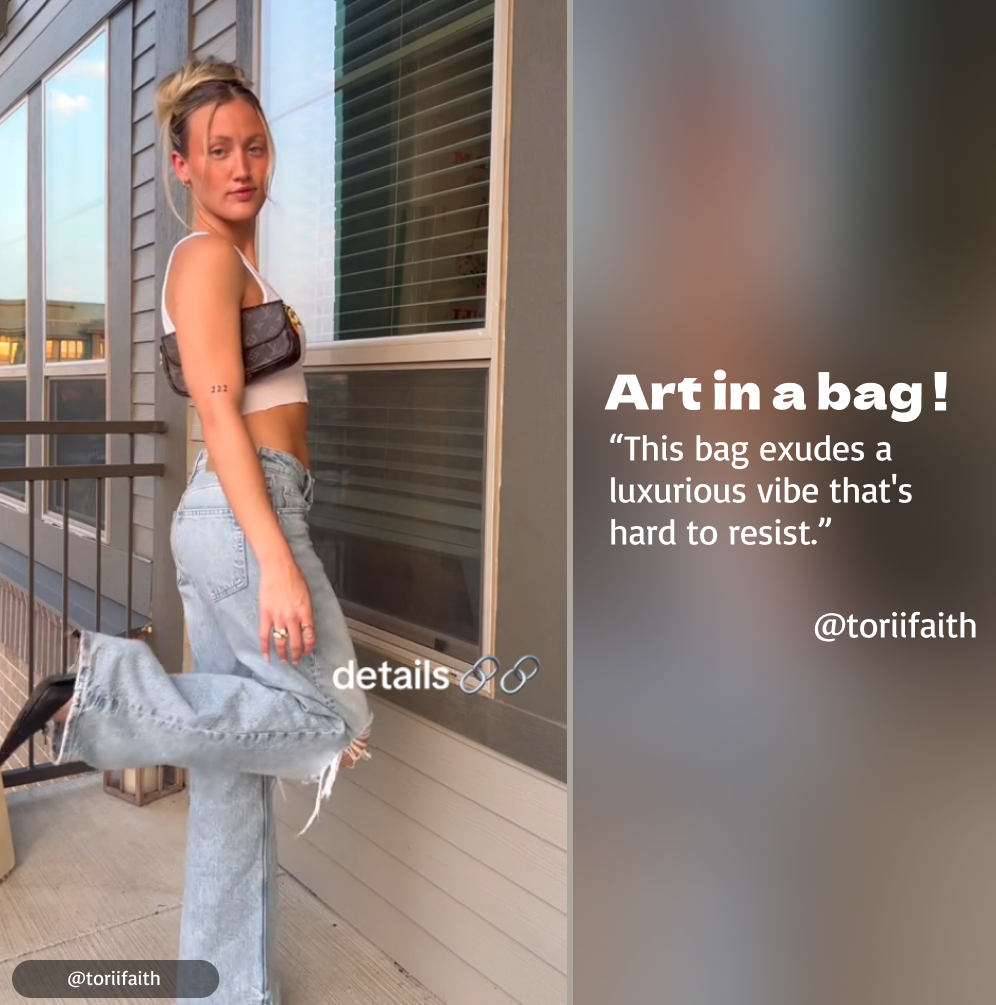 Designer Monogram Wallet on Chain Ivy Bag - Gorchic - $106.99