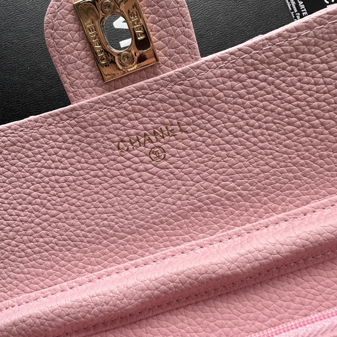 CC Inspired Chain Shoulder Crossbody Small Bag - Pink Bag - Gorchic - $101.99