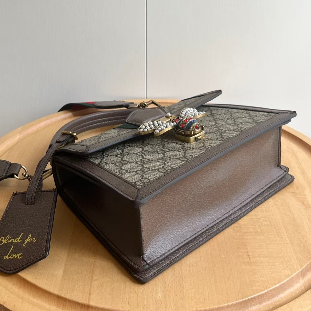 Double-G Queen Margaret Bee Top Handle Bag - Gorchic - $146.99