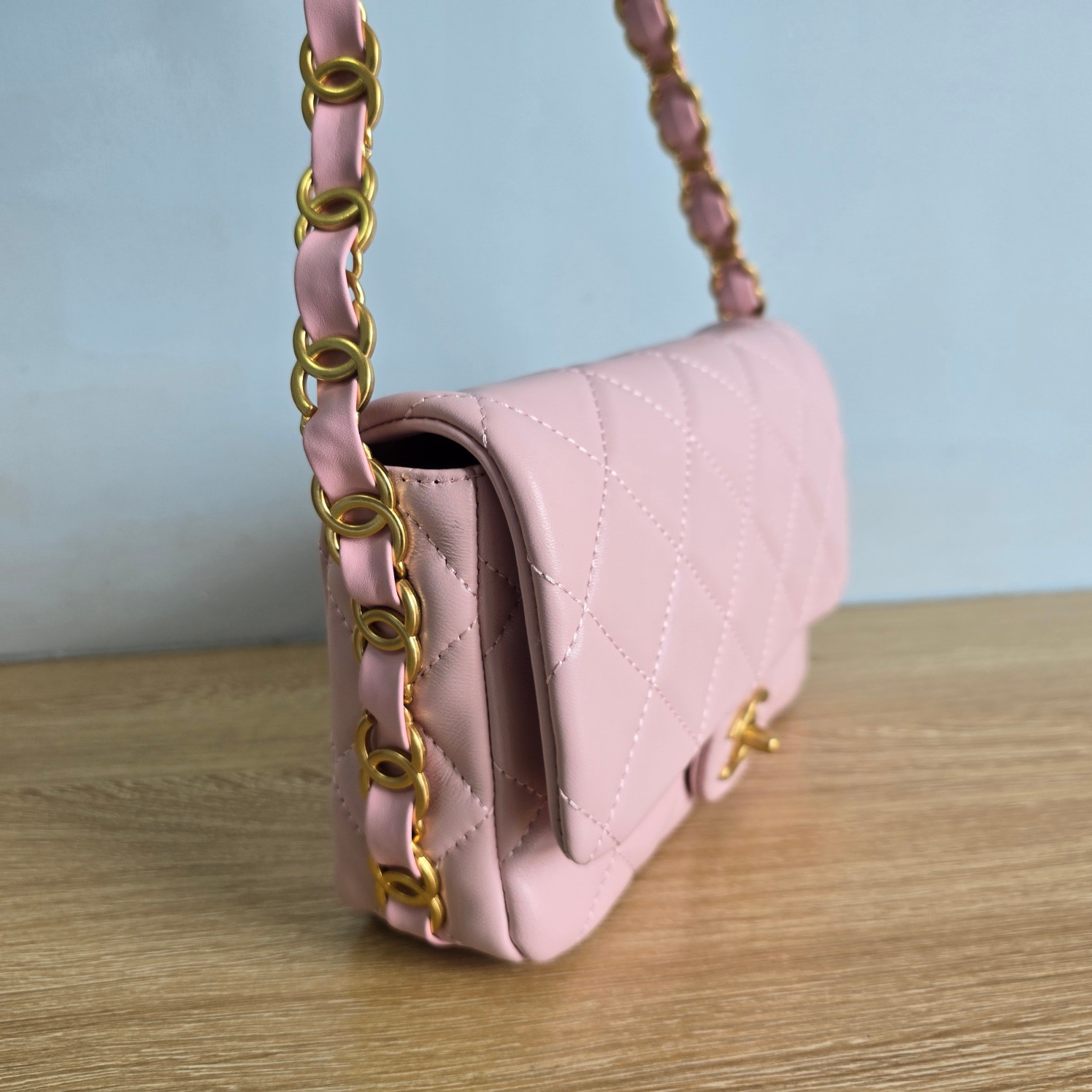 CC Inspired New 24K Large Underarm Bag - Pink Bag - Gorchic - $141.99