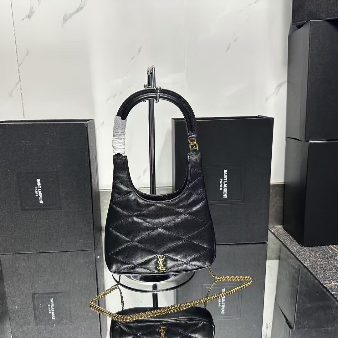 Lady Designer New Sade hobo - Black Bag - Gorchic - $129.99