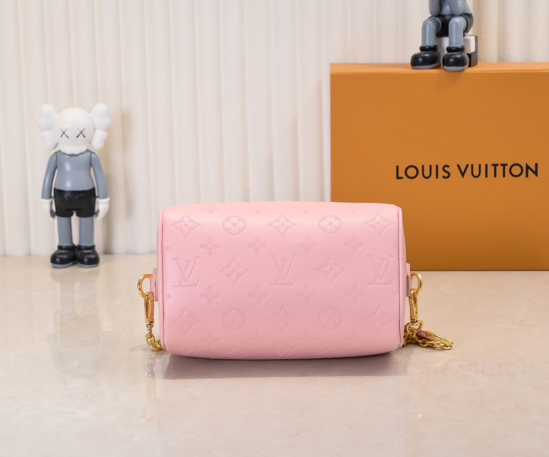 Designer Monogram Speedy Bandoulière 20 Pink - Bag - Gorchic - $129.99