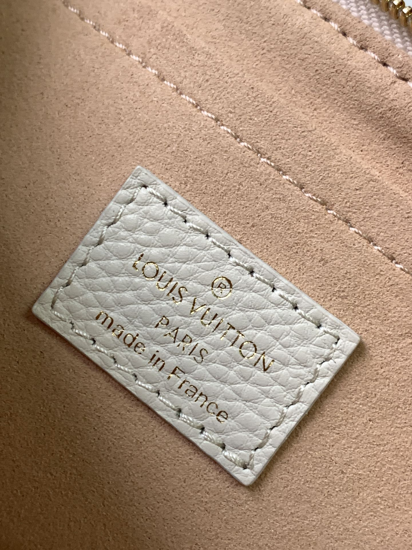 Designer Monogram Multi Pochette Accessoires Crossbody White Bag - Gorchic - $108.99