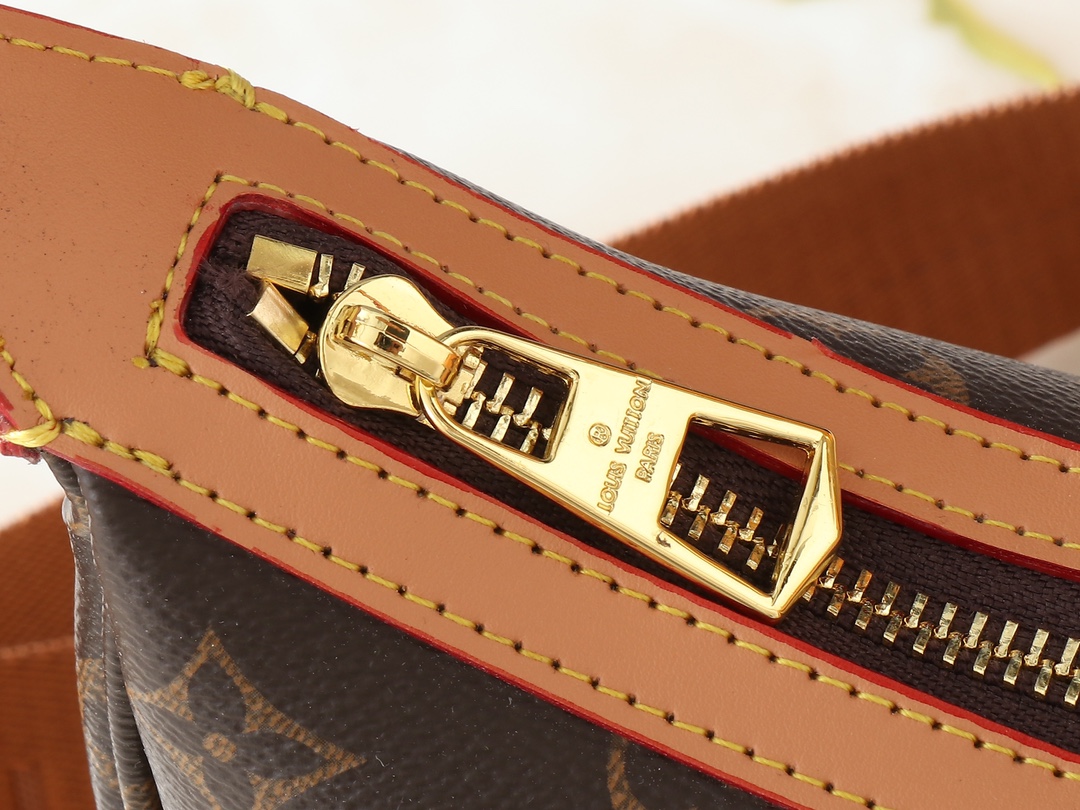 Designer Monogram Loop Hobo Monogram  Reverse Canvas Bag - Gorchic - $115.99