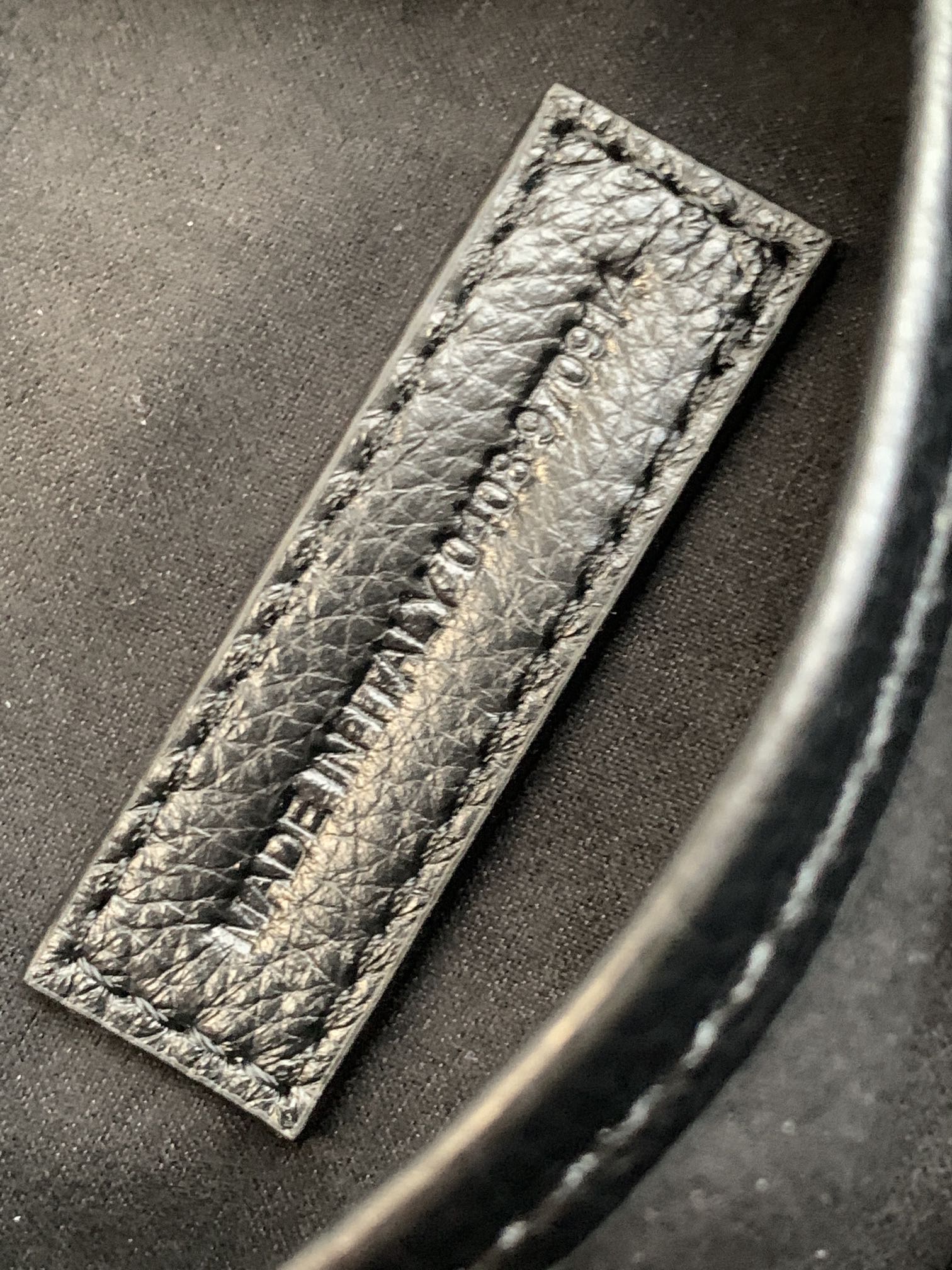 Hourglass iconic Lock Trim Large Tramp Bag - Black and Sier Bag - Gorchic - $144.99