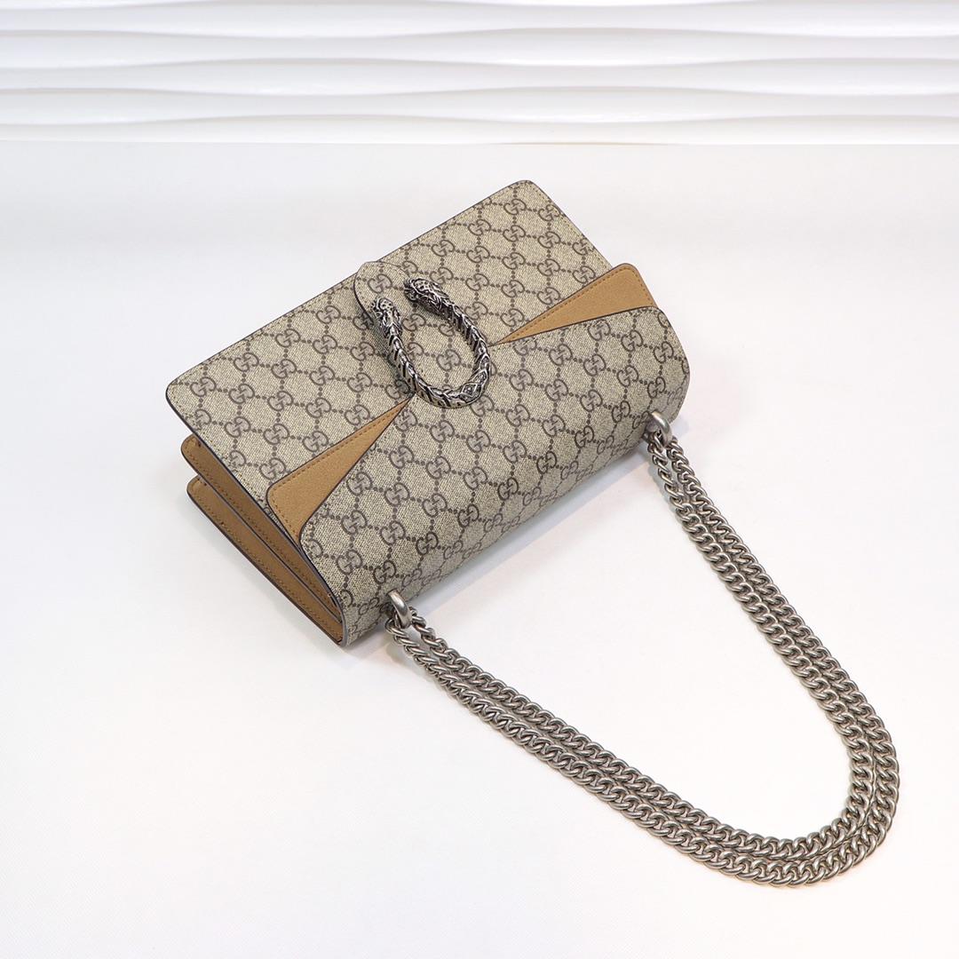 Double-G DIONYSUS GG Shoulder Bag With Beige - Bag - Gorchic - $106.99