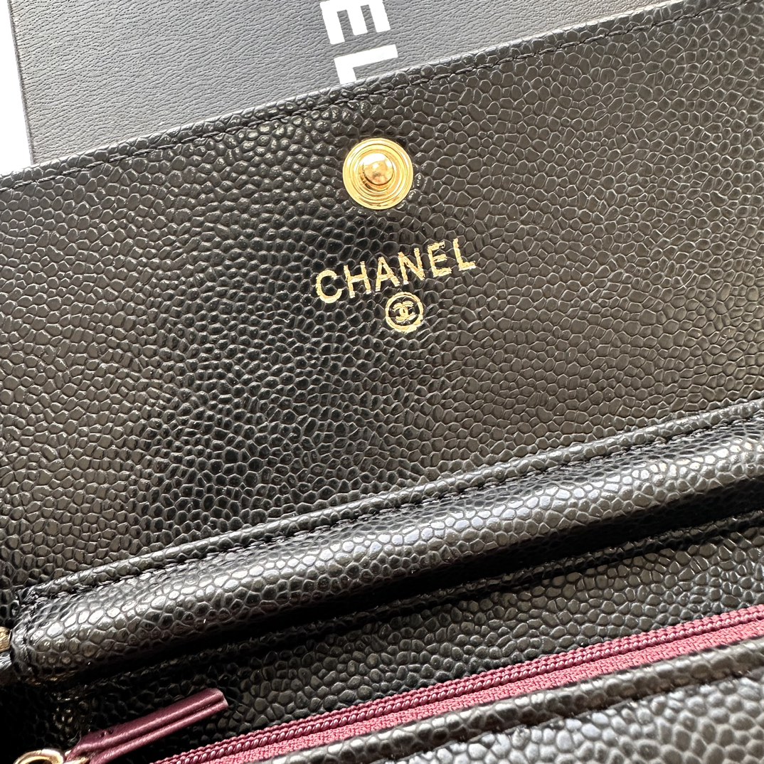 CC Inspired Chain Shoulder Crossbody Small Bag - Black Fish Seed Print Bag - Gorchic - $109.99