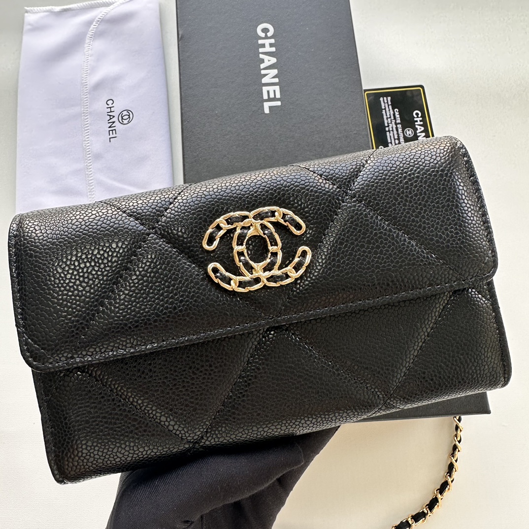 CC Inspired Chain Shoulder Crossbody Small Bag - Black Fish Seed Print Bag - Gorchic - $109.99