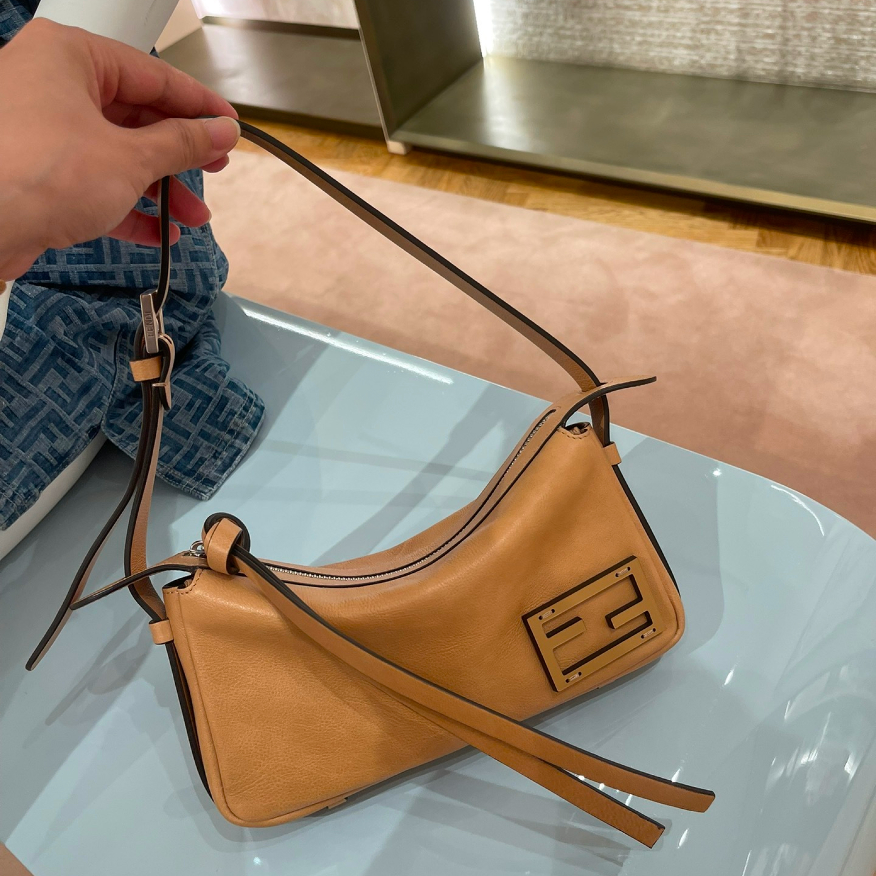 FD Women's Natural Simply Mini Bag Brown - Bag - Gorchic - $139.99