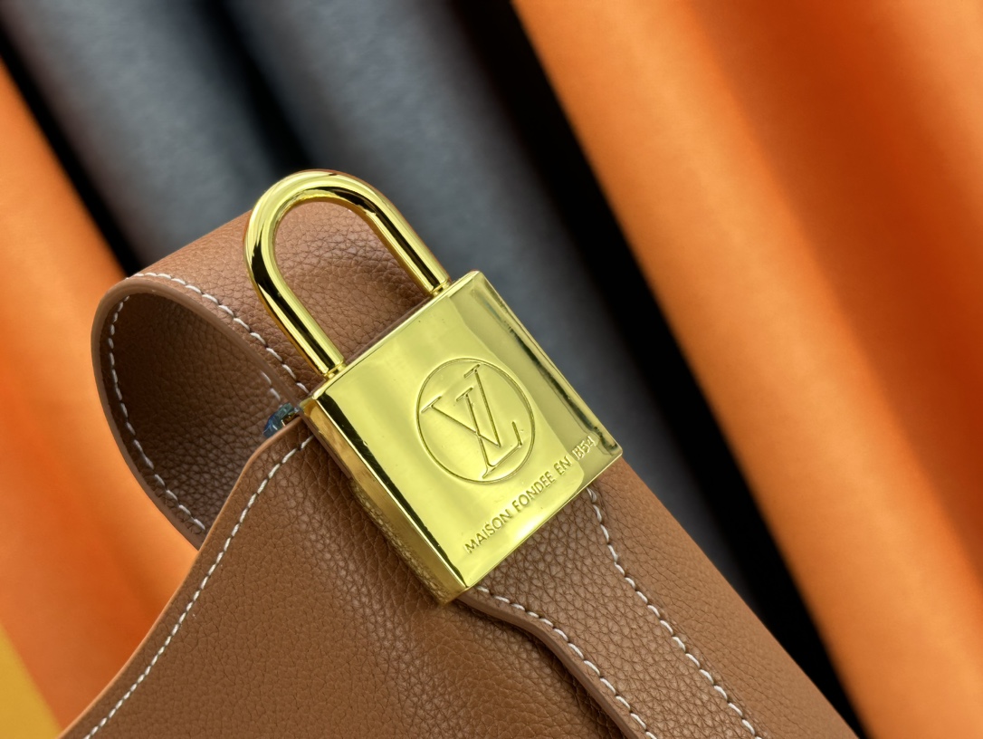 Designer Monogram  Low Key Hobo PM Bag in Brown - Bag - Gorchic - $130.99