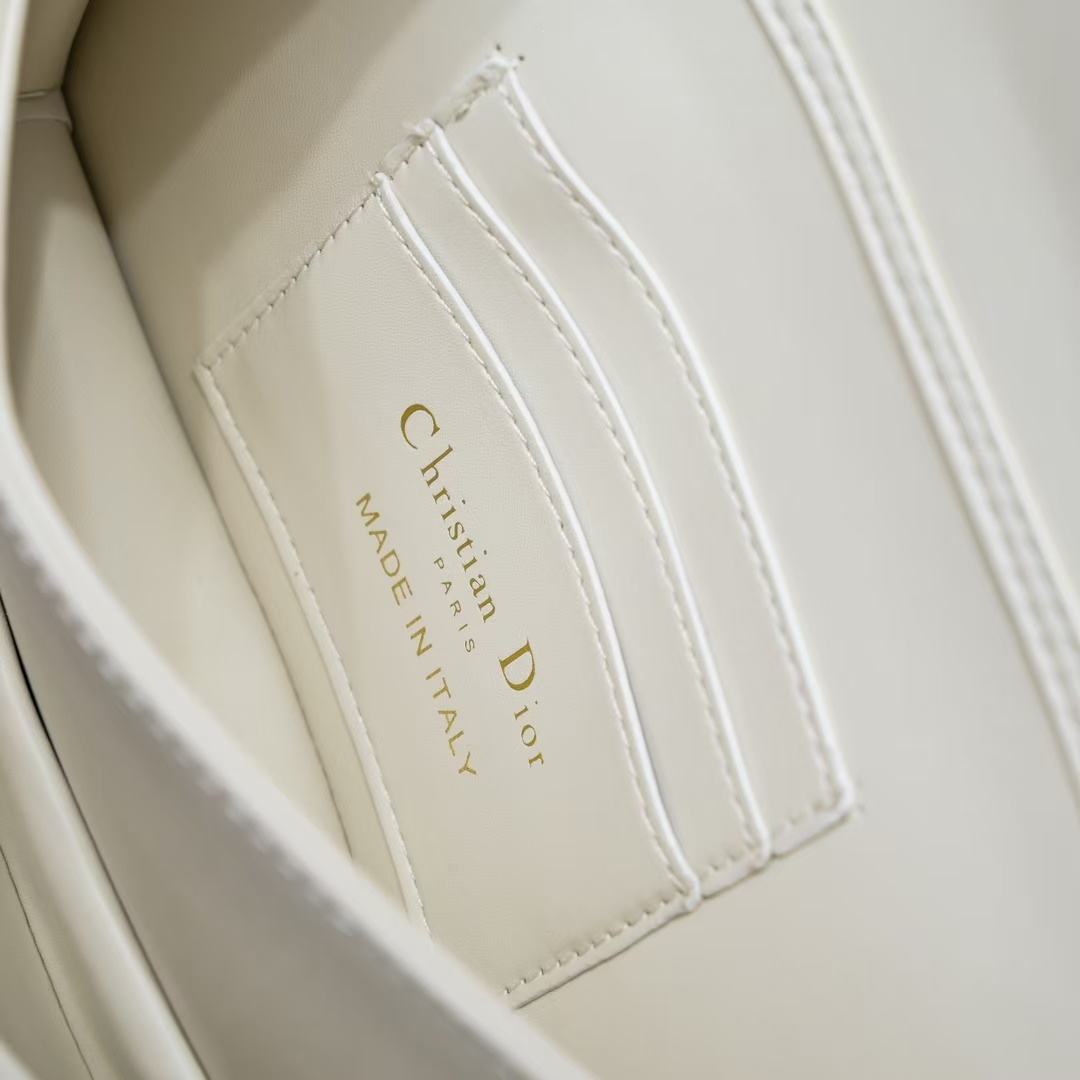 D Inspired Mini Bag Latte Cannage Lambskin - Gorchic - $142.99