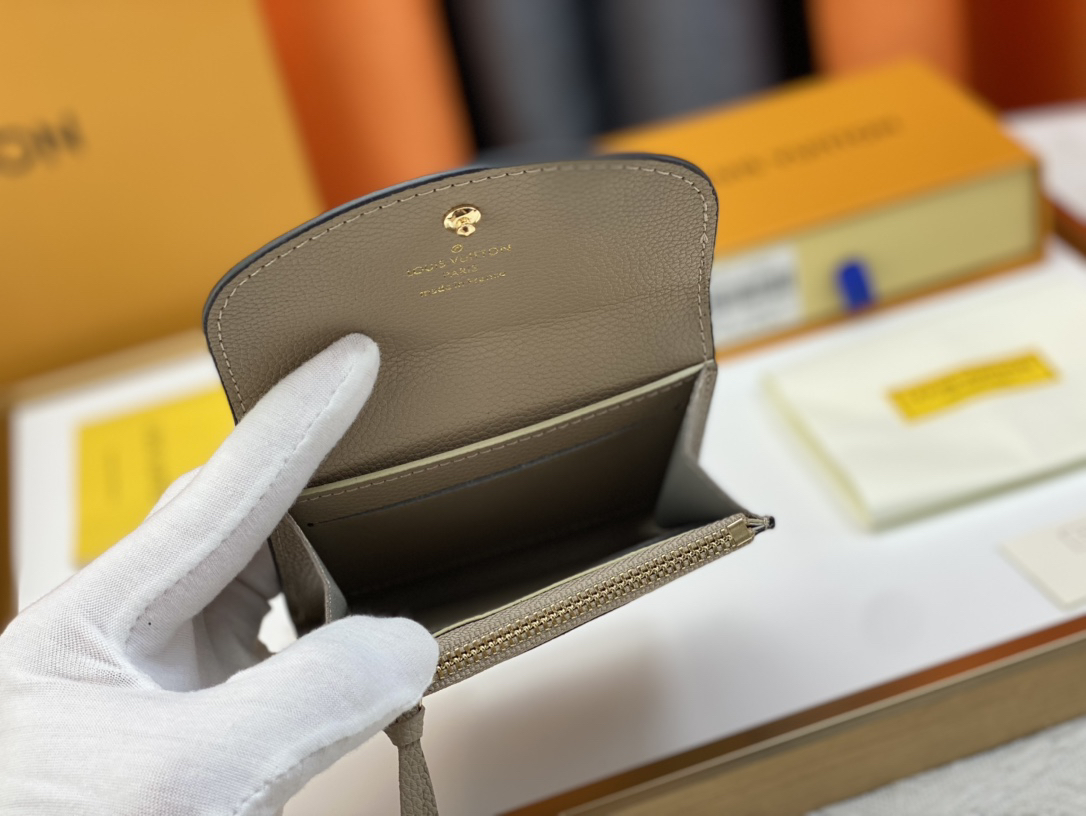 Designer Monogram Wallet Rosalie Coin Purse - Bag - Gorchic - $61.99