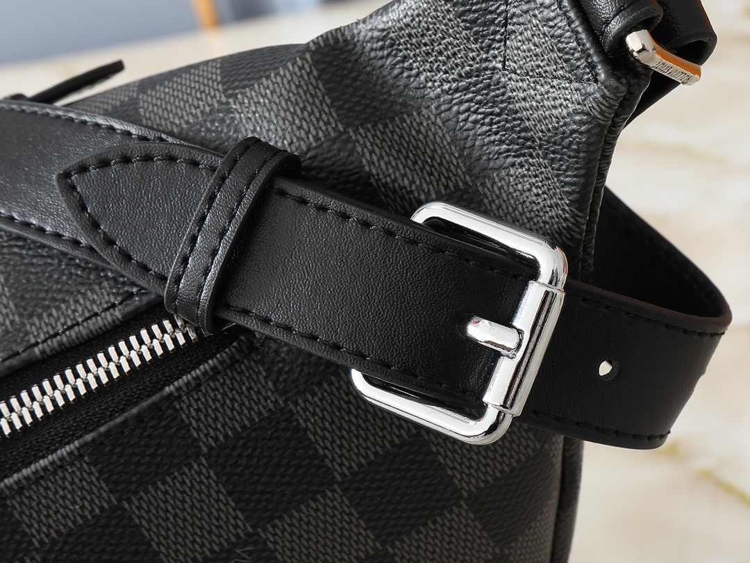 Designer Monogram Campus Bumbag Belt Bag in Black Tessellations - Bag - Gorchic - $123.99