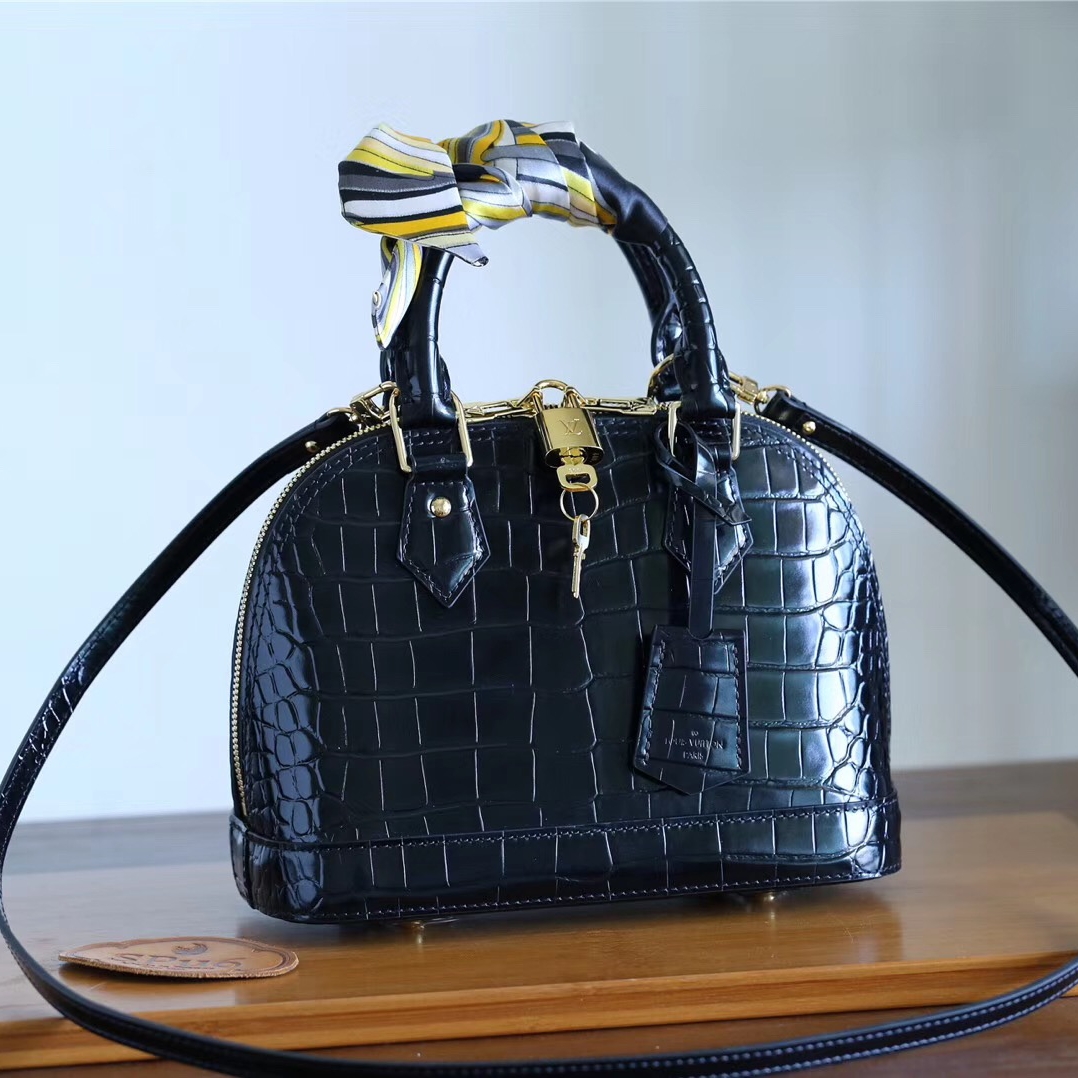 Designer Monogram Alma BB Handbag - Bag - Gorchic - $146.99