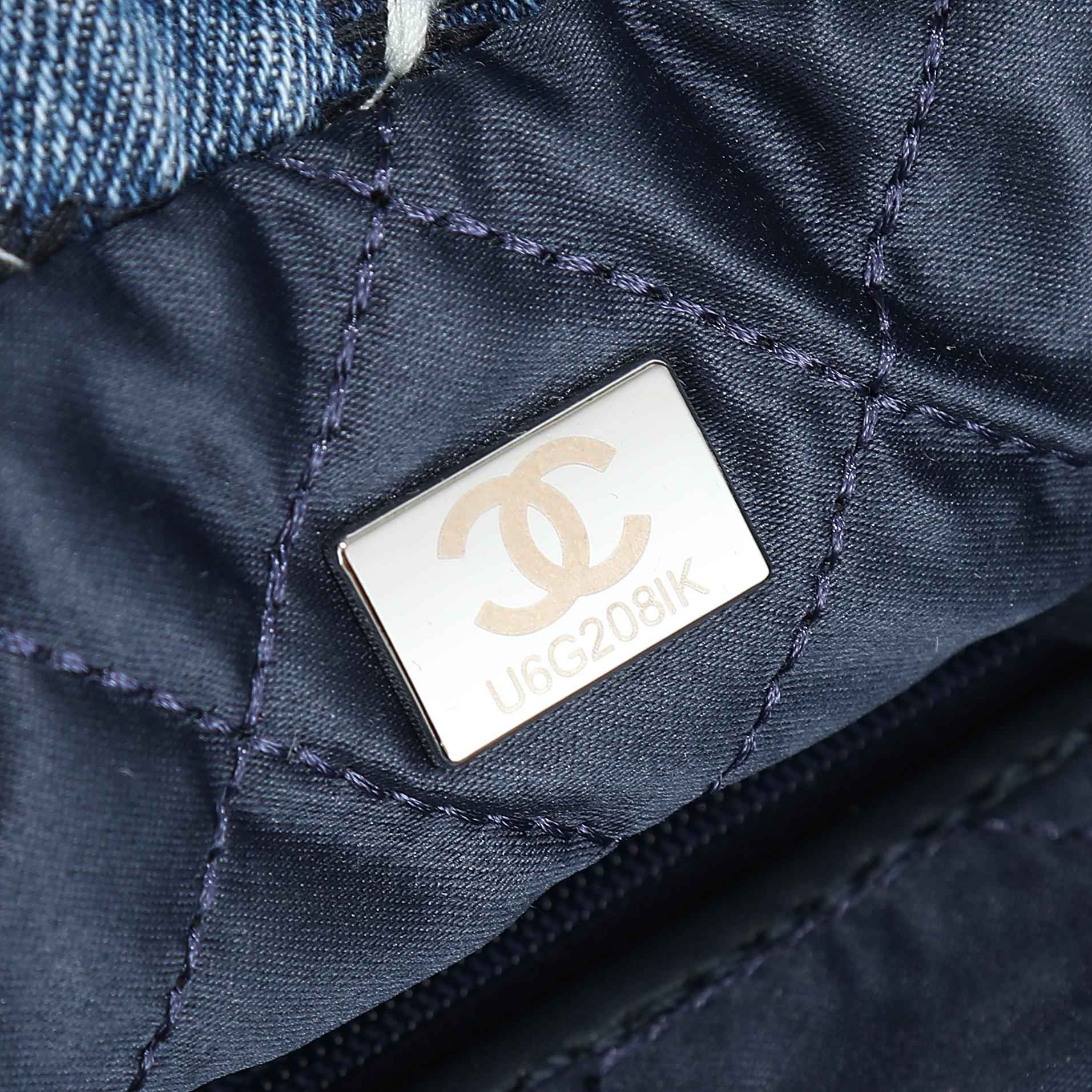 CC Inspired Stitched Denim Quilted CC Inspired 22 Blue - Bag - Gorchic - $129.99