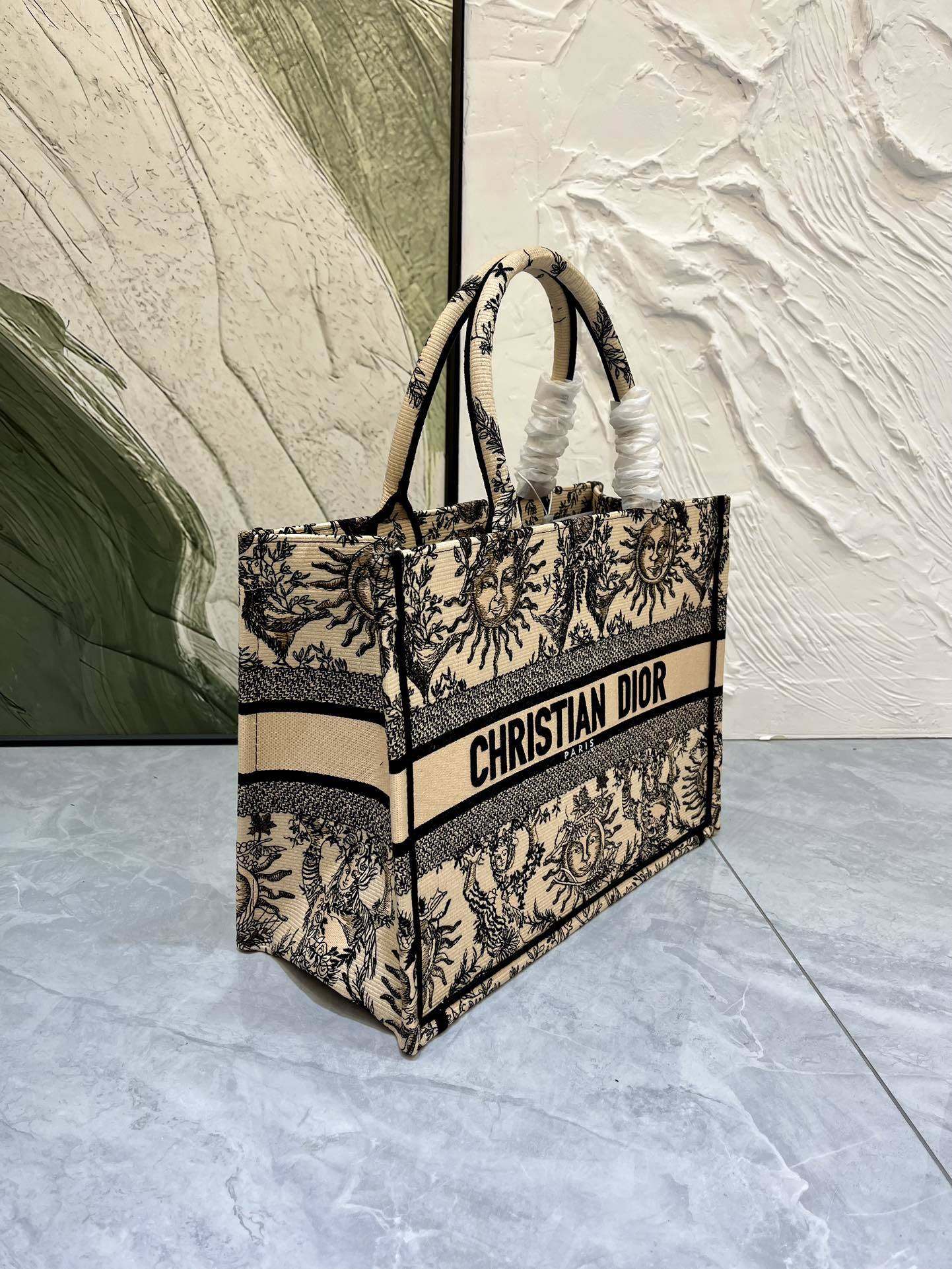 D Inspired book tote dark gold zoo - Bag - Gorchic - $167.99