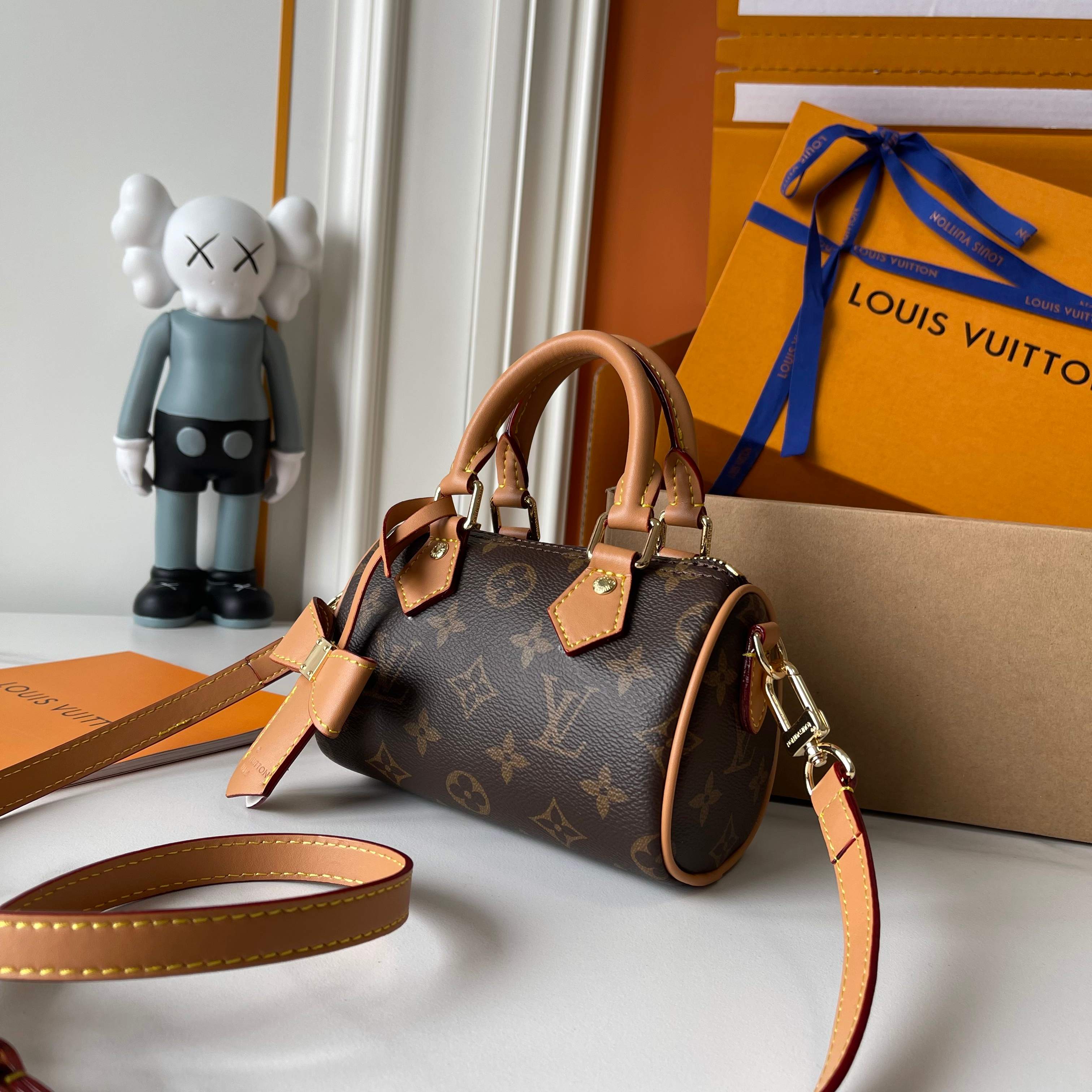 Designer Monogram x Murakami  x TM Nano Speedy Bag - Gorchic - $109.99