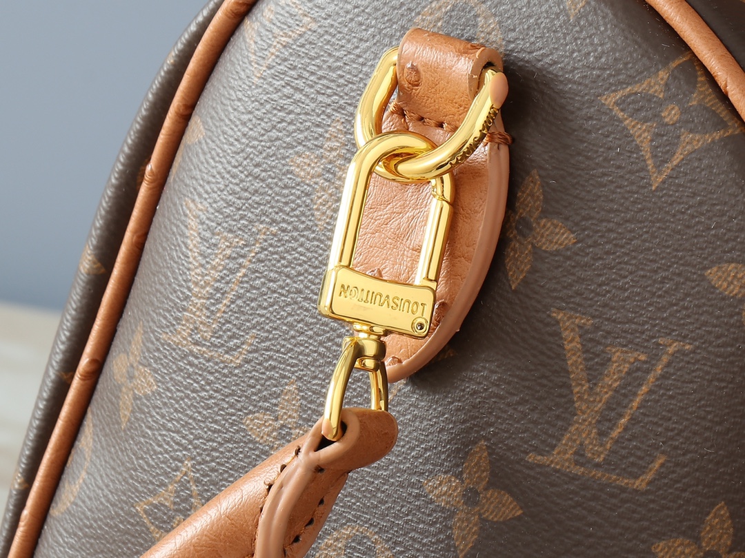 Designer Monogram Speedy Soft 30 Boho Khaki Handbag - Gorchic - $144.99