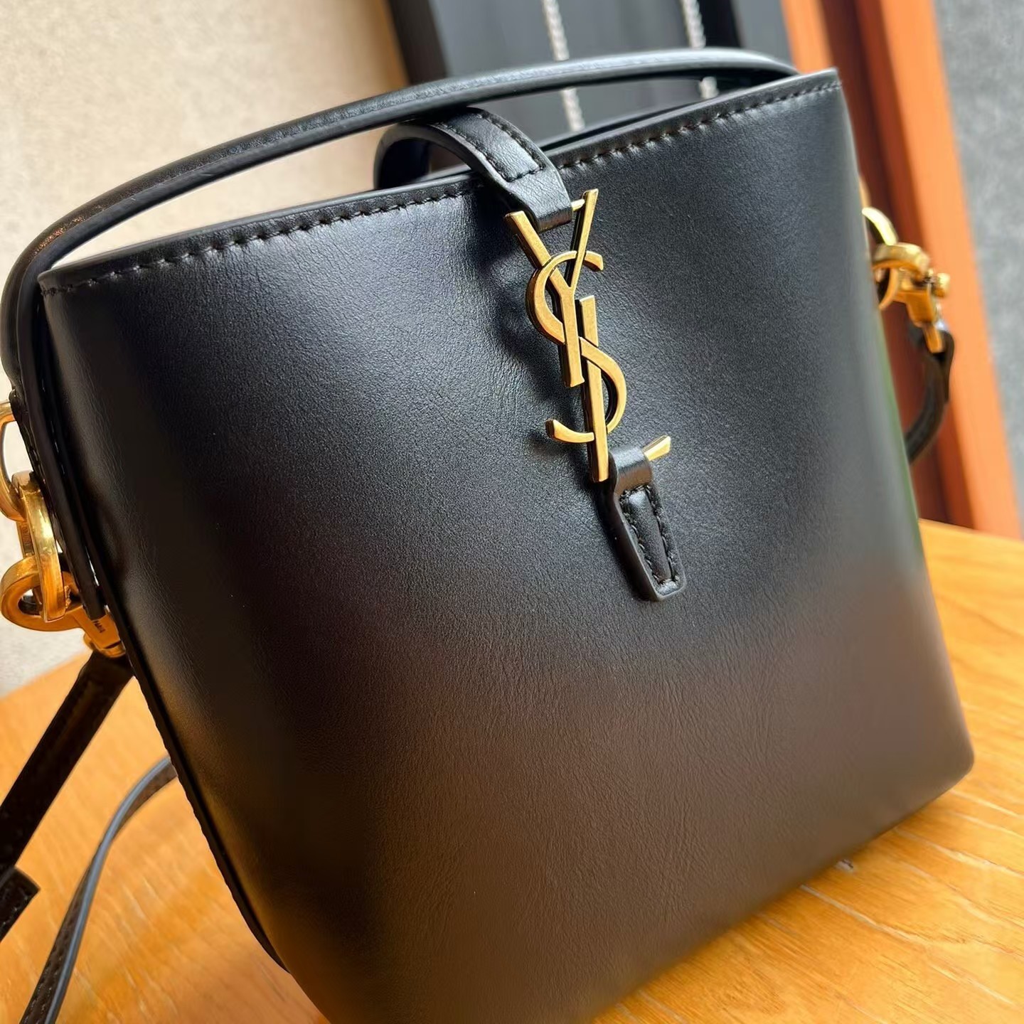 Lady Designer Le 37 Mini Bag in Shiny Leather - Gorchic - $139.99