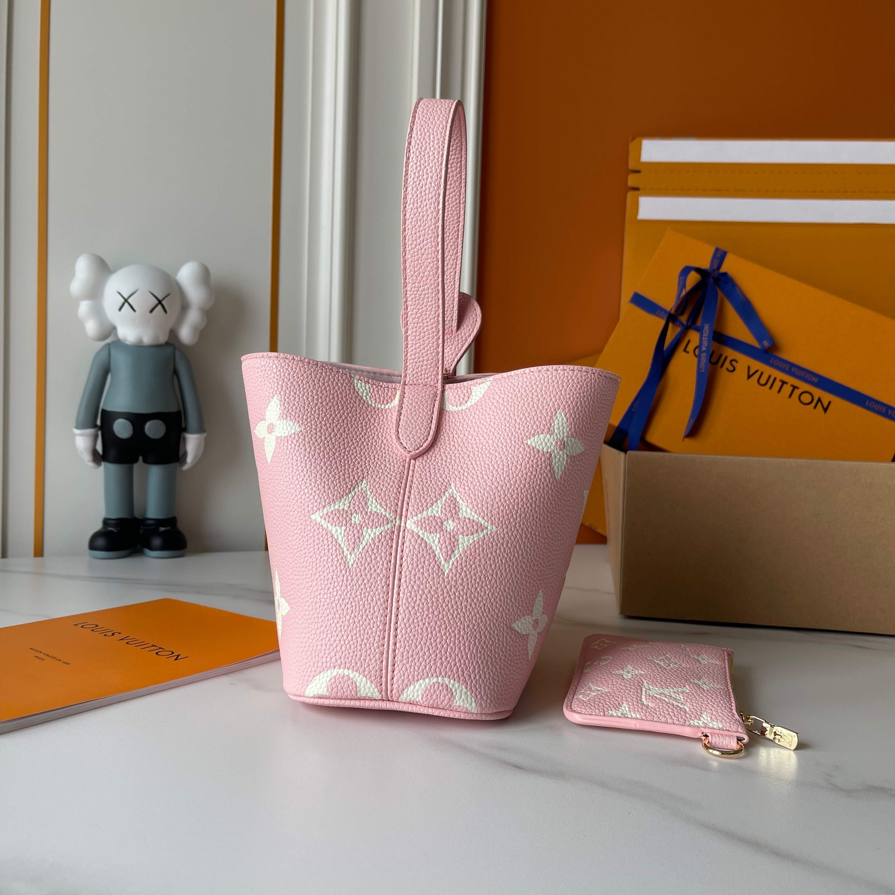 Designer Monogram x All In BB Bag Pink - Gorchic - $118.99