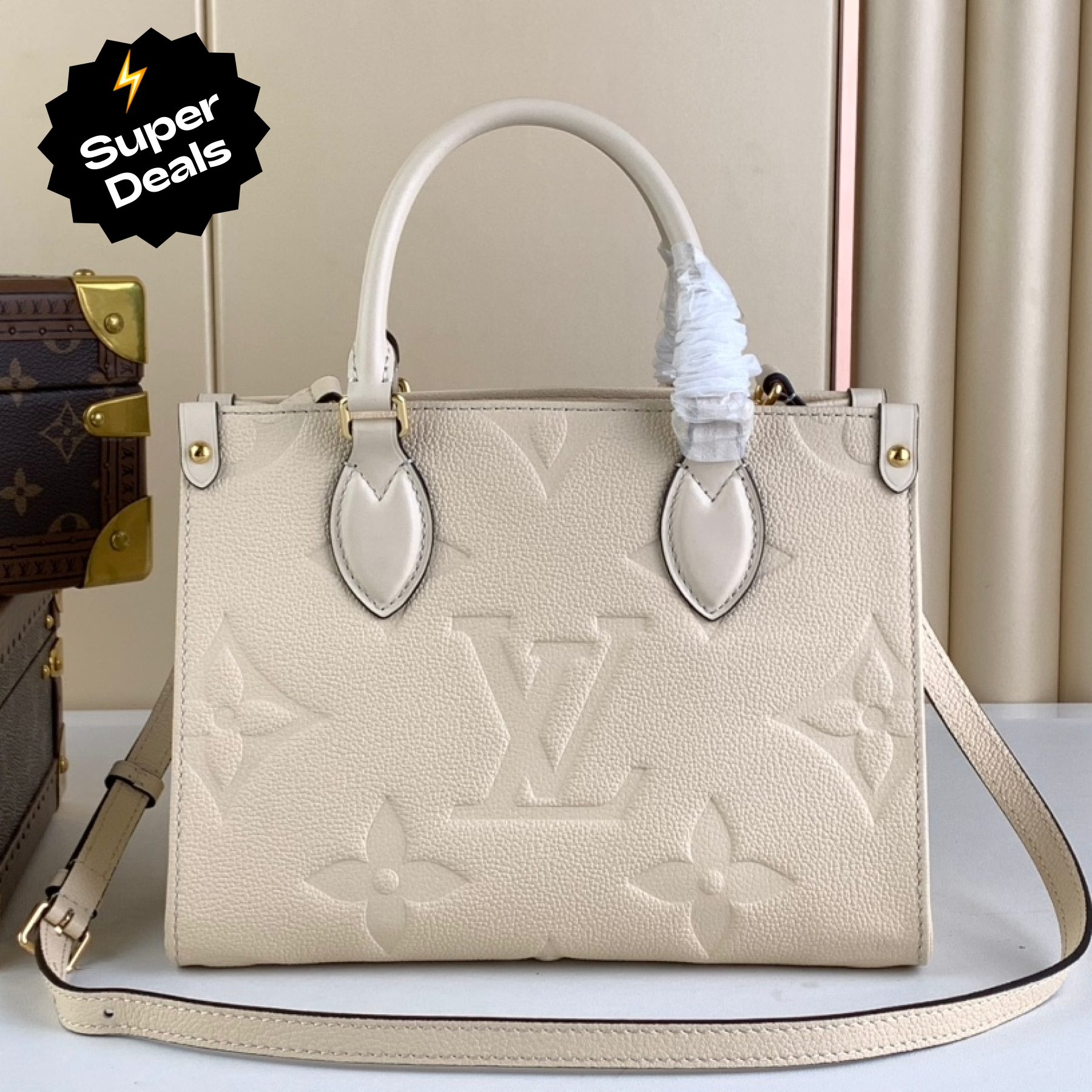 Designer Monogram Canvas Onthego PM HandBag - Gorchic - $114.99