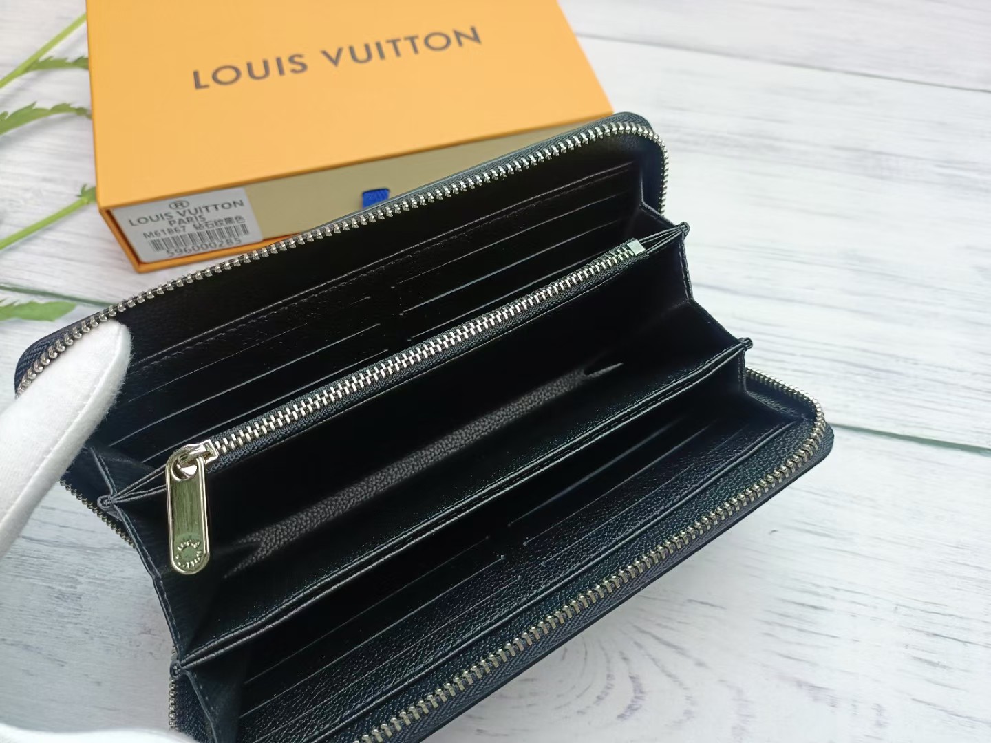 Designer Monogram  Long Zippy Wallet - Gorchic - $58.99