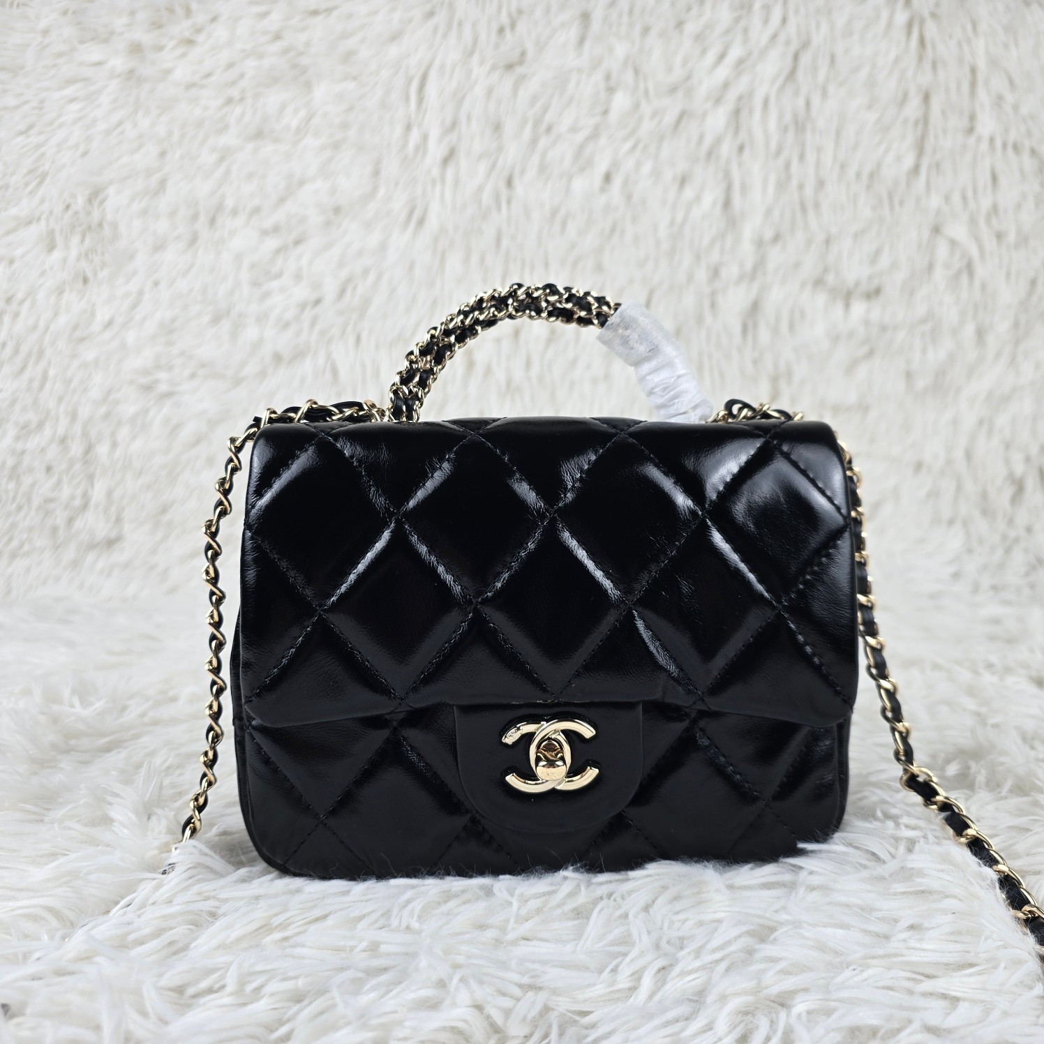 CC Inspired 24B Bag Black Color Small Size - Gorchic - $132.99