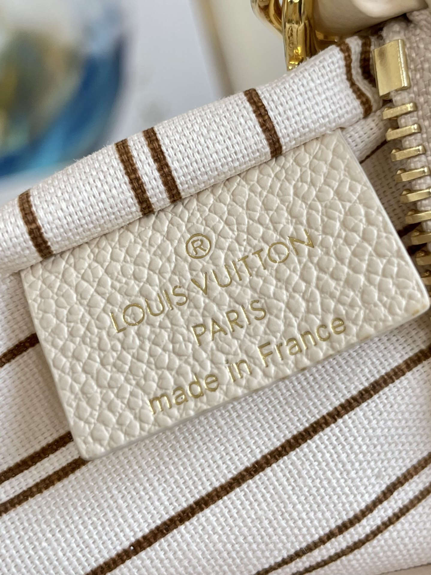 Designer Monogram Easy Pouch On Strap Handbag Cream - Bag - Gorchic - $129.99