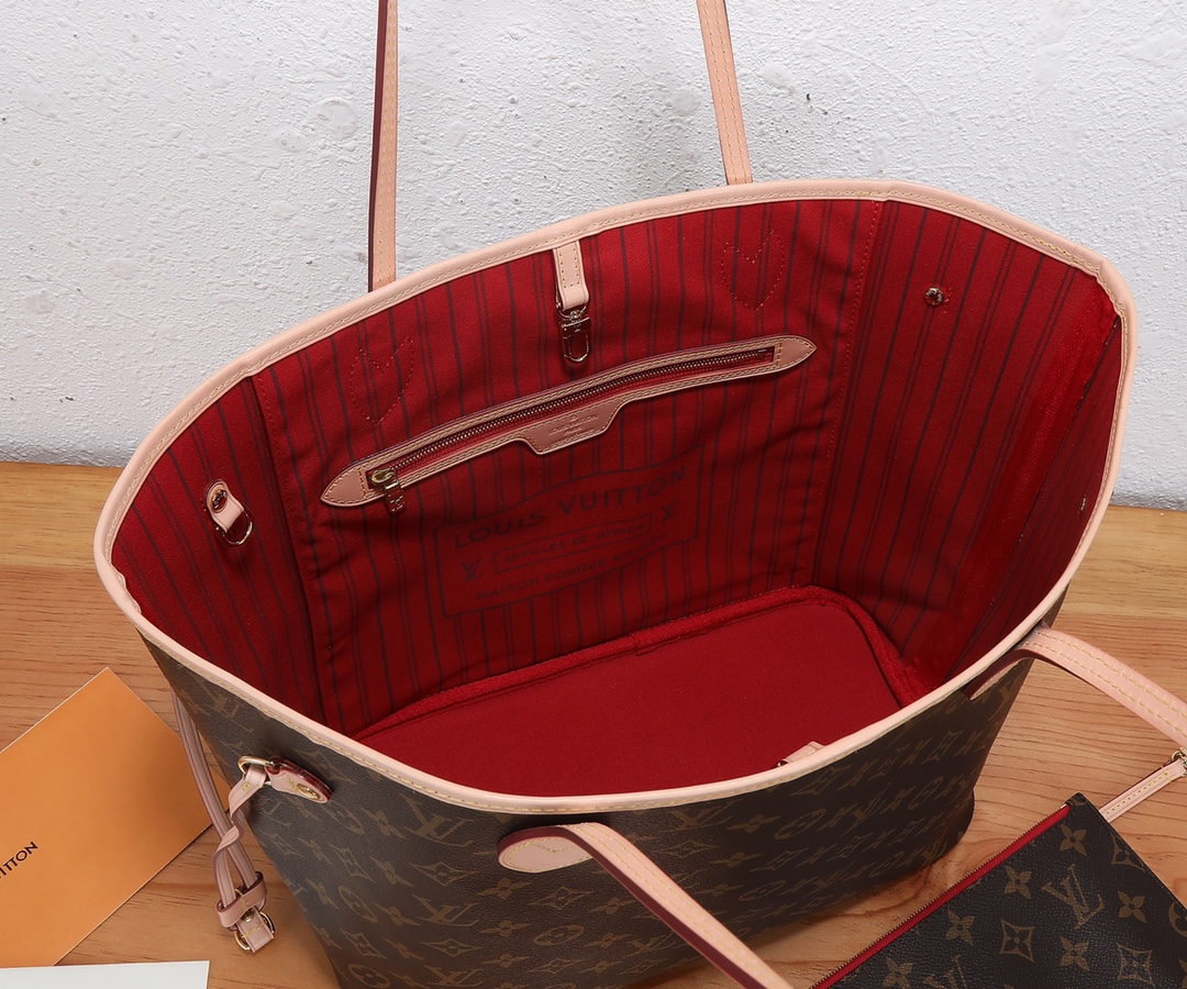 Designer Monogram Neverfull MM Classic Bag - Gorchic - $110.99