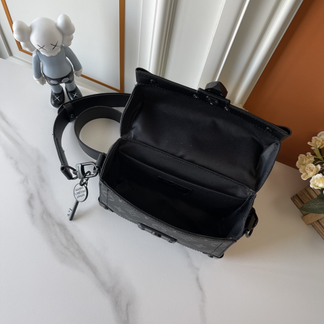 Designer Monogram Soul Trunk Handbag - Black Bag - Gorchic - $164.99