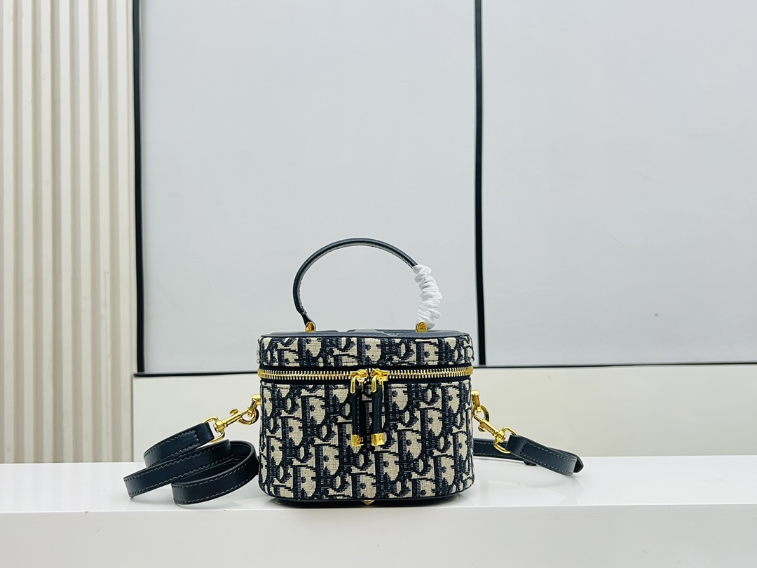 D Inspired Small CD Signature Vanity Case - Bag - Gorchic - $157.99