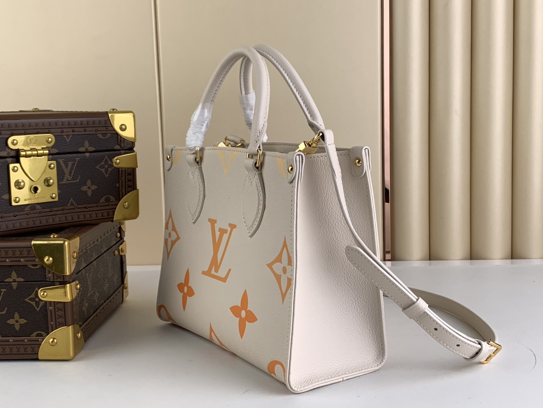 Designer Monogram Monogram Casual Style Leather Elegant Style Bold Logo Totes - Bag - Gorchic - $113.99