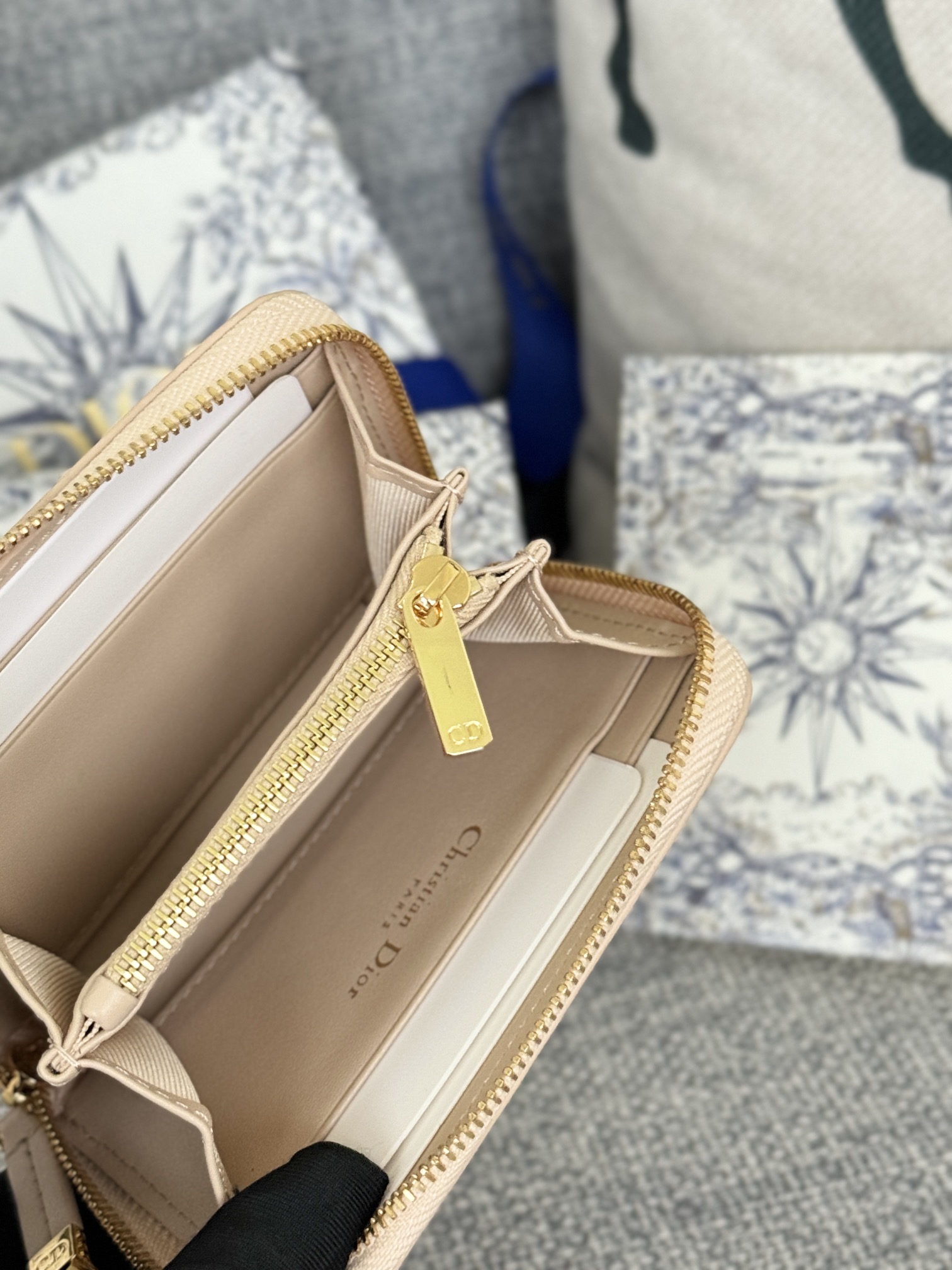 D Inspired  Montaigne Voyageur Wallet-apricot Wallet - Gorchic - $52.99