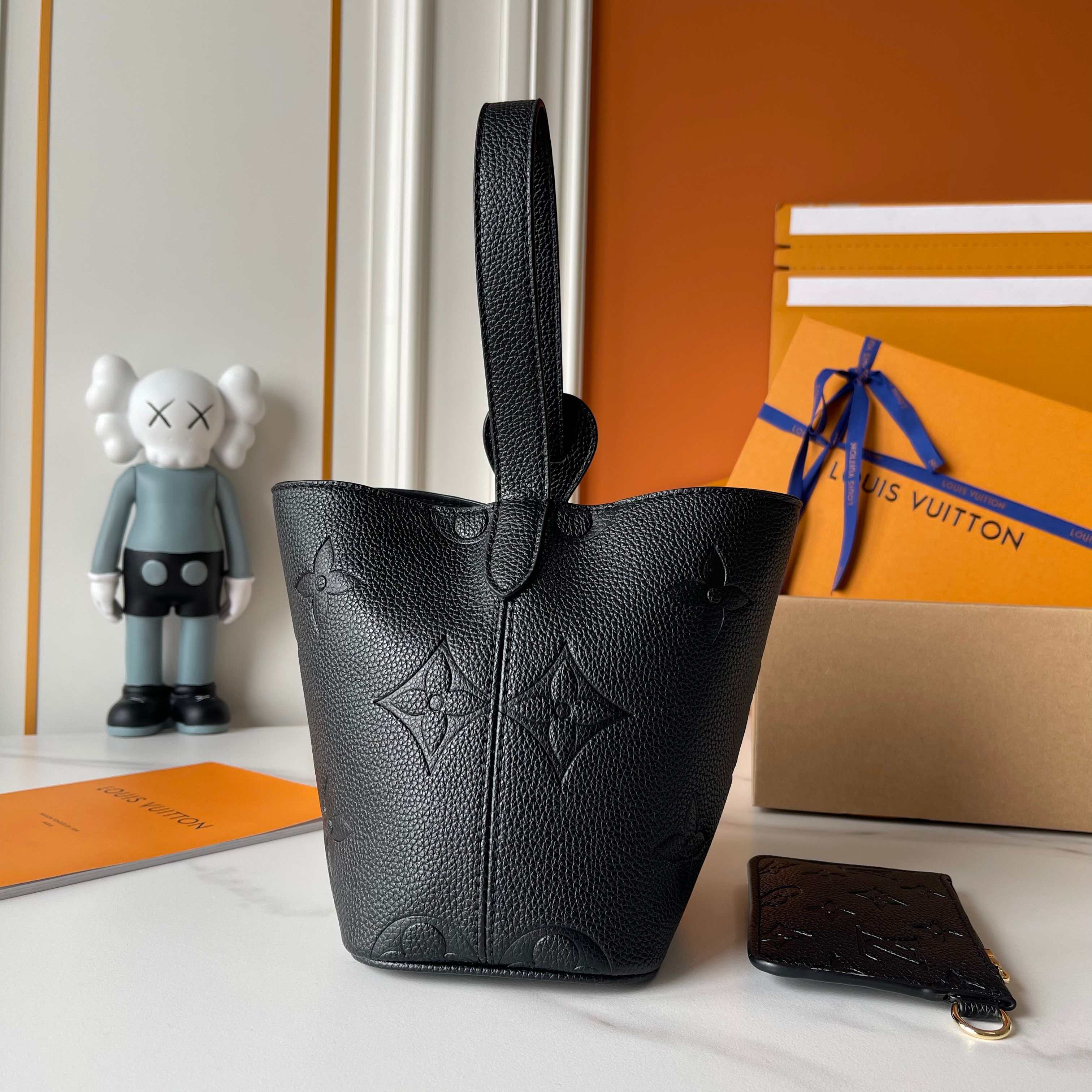 Designer Monogram x All In BB Bag Black - Gorchic - $118.99