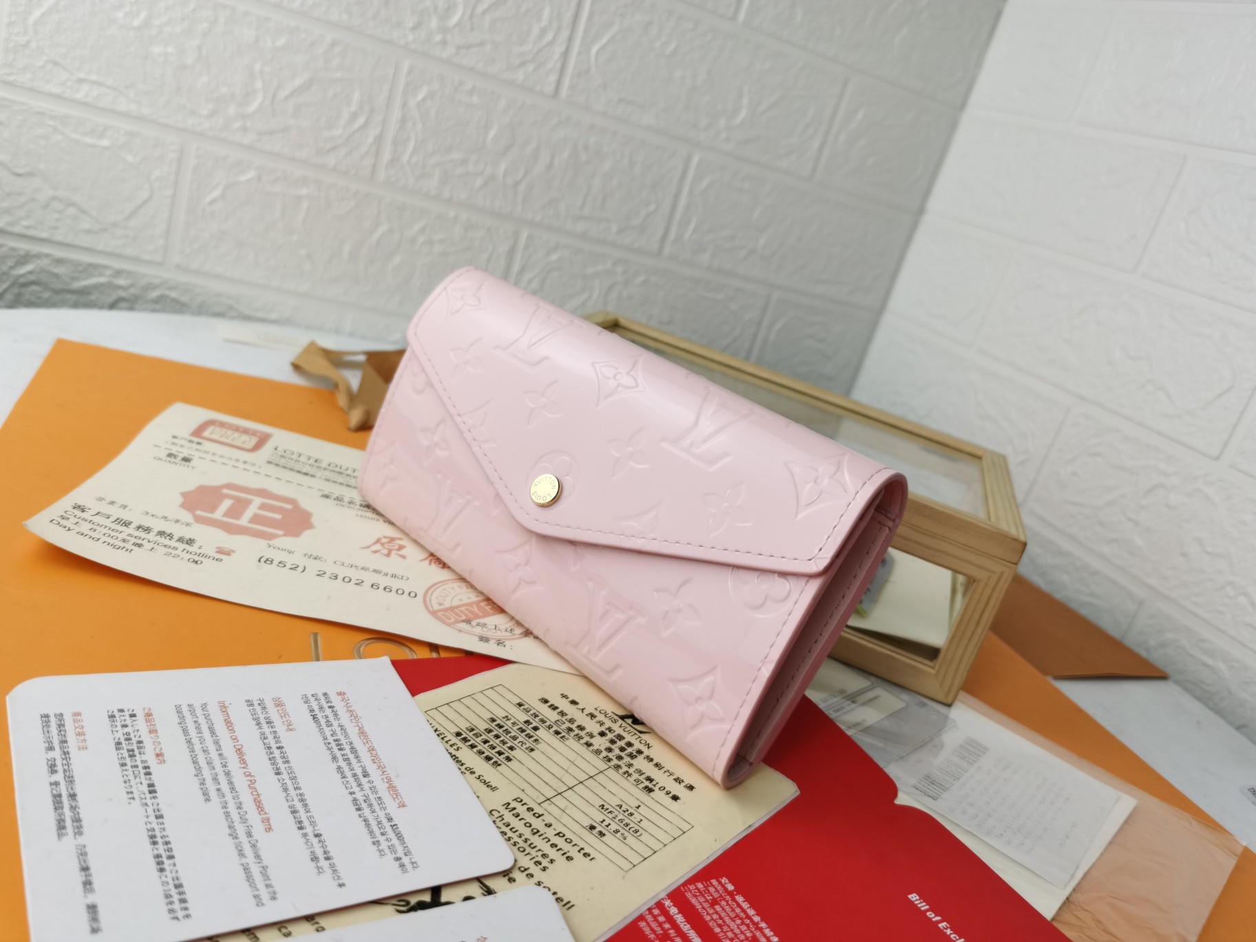 Designer Monogram Wallet - Bag - Gorchic - $79.99