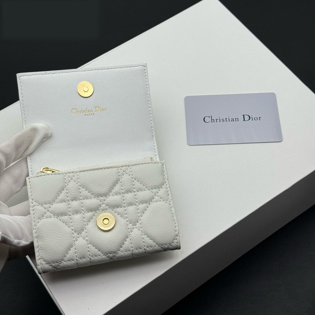D Inspired Caro Montaigne Glycine Wallet-White Leather Wallet - Gorchic - $55.99