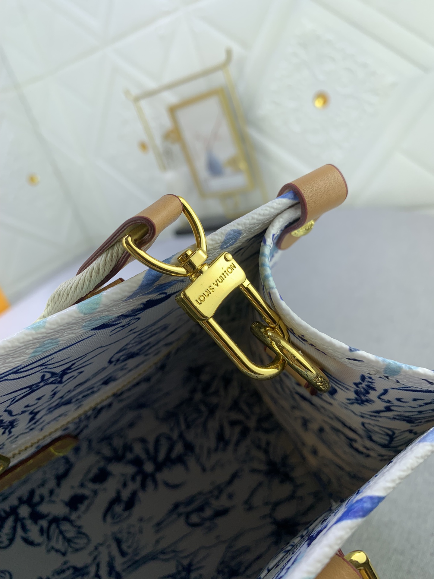 Designer Monogram Canvas Onthego Bag - Gorchic - $124.99