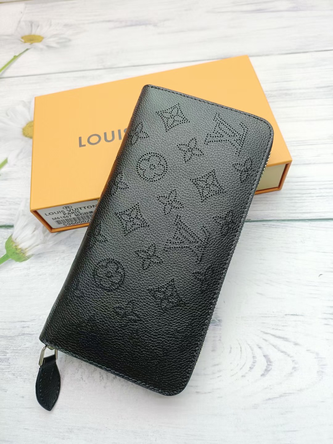 Designer Monogram  Long Zippy Wallet - Gorchic - $58.99