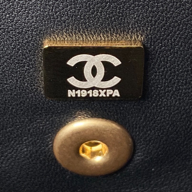 CC Inspired 24C Double Little Gold Balls Bag - Black Bag - Gorchic - $145.99