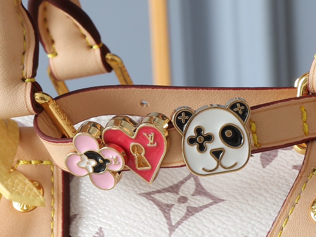 Designer Monogram Speedy 18 White Style - Bag - Gorchic - $131.99