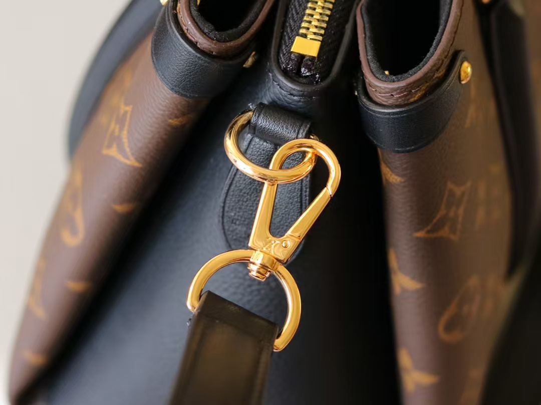 Designer Monogram Soufflot BB Black Bag - Gorchic - $127.99