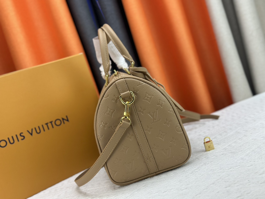 Designer Monogram Speedy Soft 30 - Apricot Bag - Gorchic - $144.99