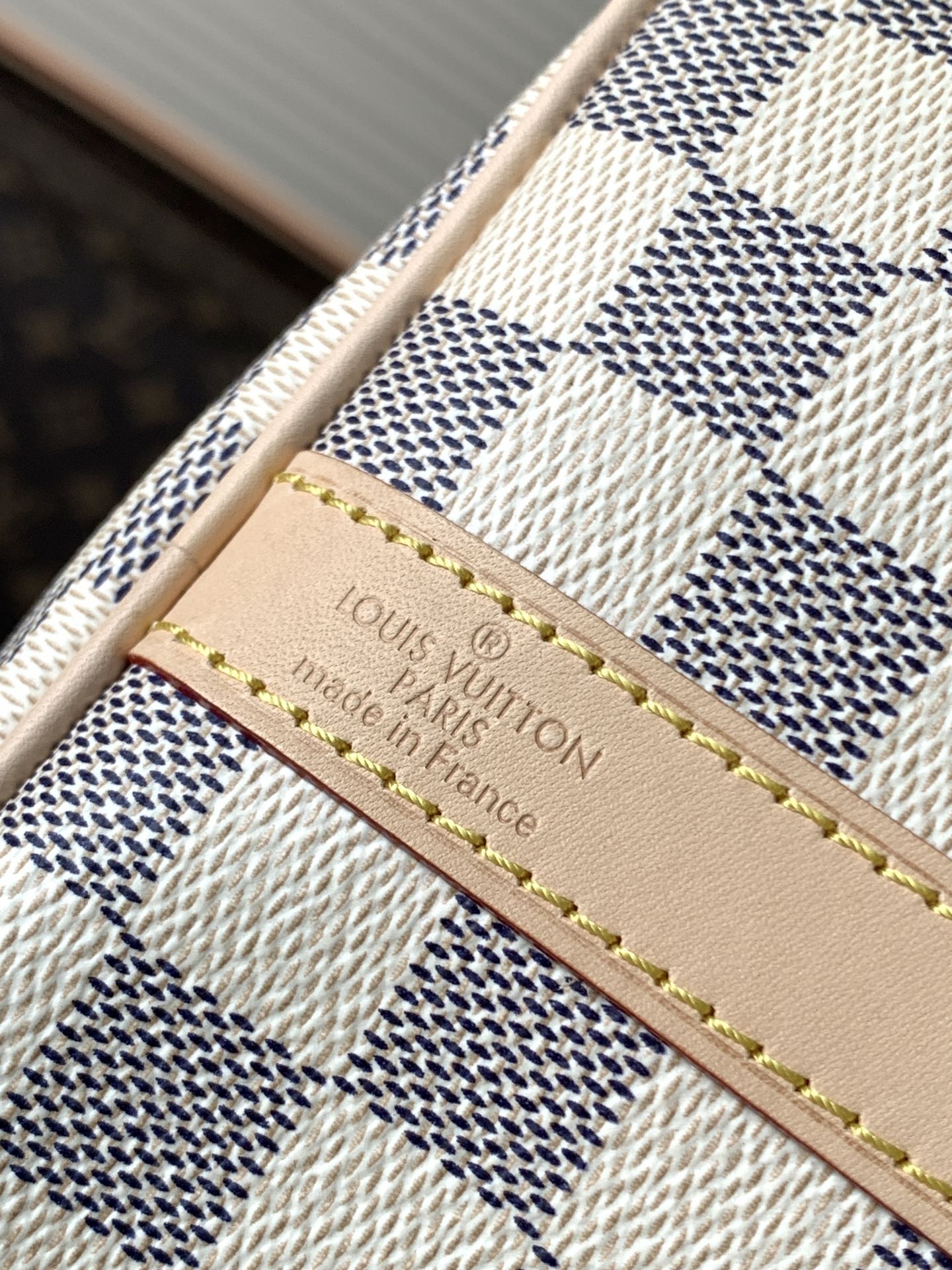 Designer Monogram Speedy Bandoulière 35 Damier Azur Canvas Women Handbag - Bag - Gorchic - $129.99