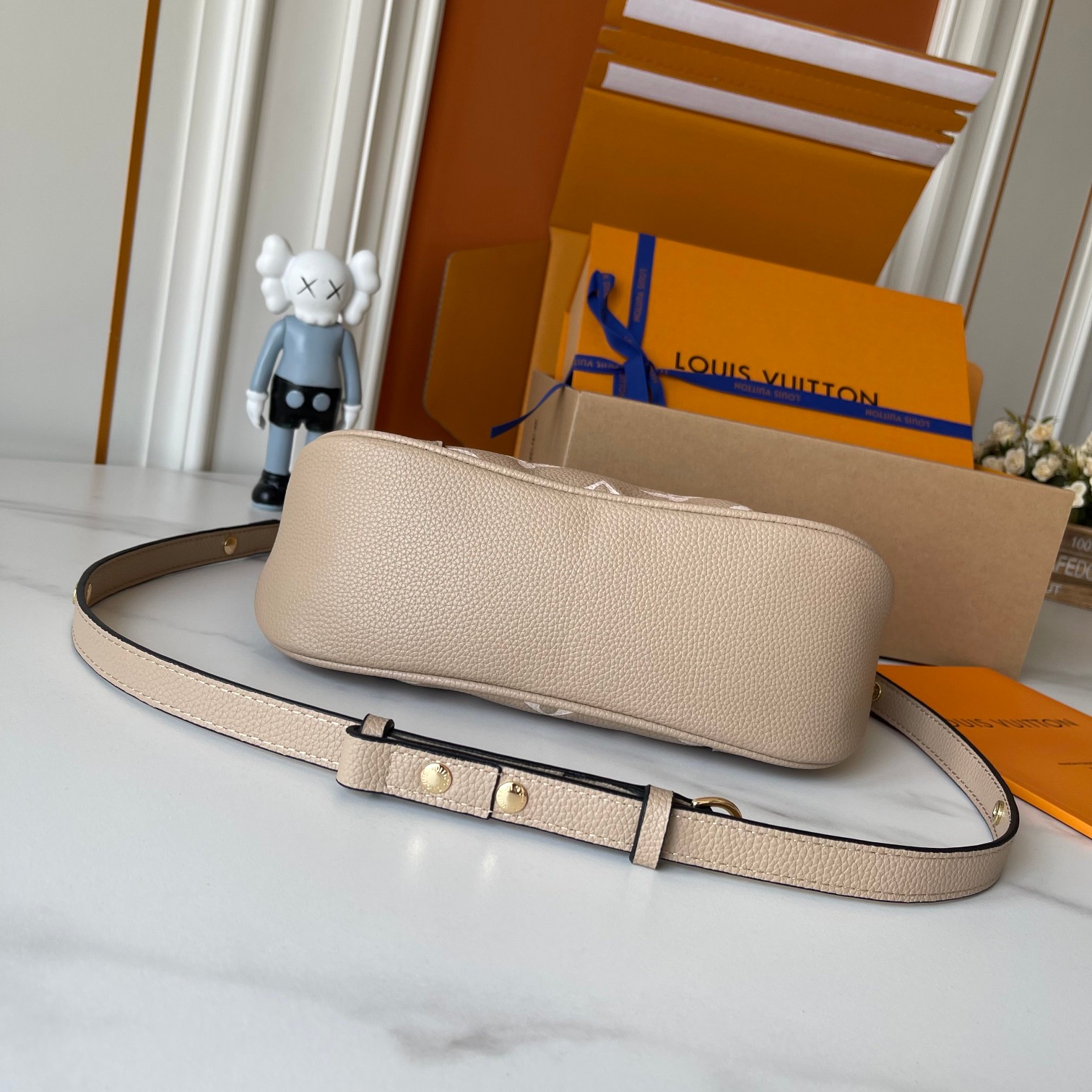 Designer Monogram Boulogne PM Beige - Bag - Gorchic - $116.99